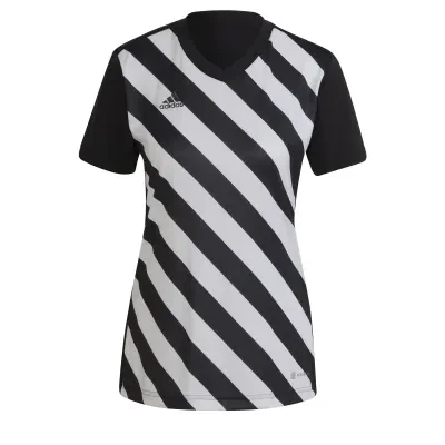 Adidas Entrada 22 GFX Womens Jersey - Black