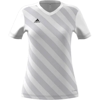 Adidas Entrada 22 GFX Womens Jersey - White