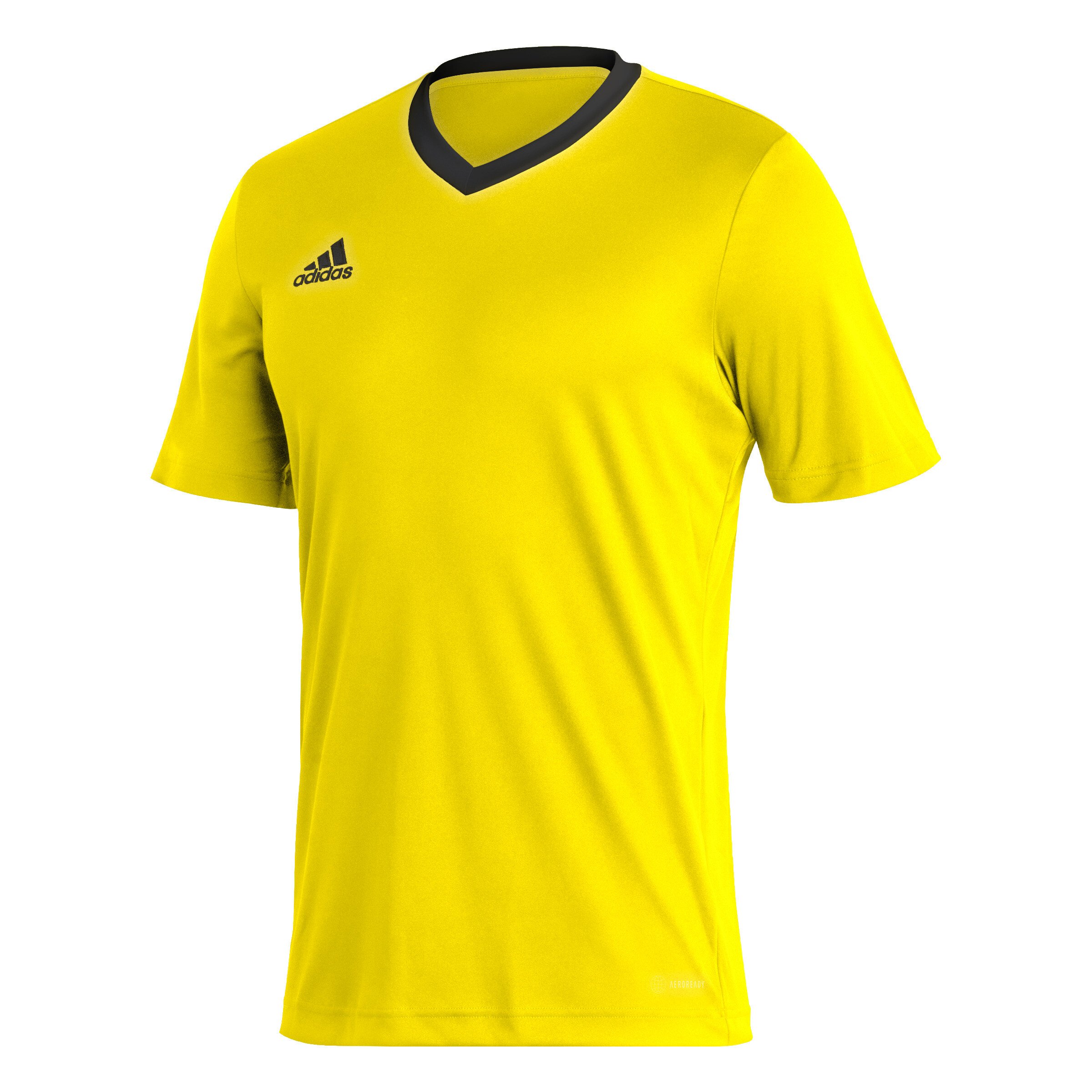 Jersey 22 Yellow Black / Direct Adidas Total - - Team Football Entrada