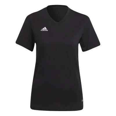 Adidas Entrada 22 Womens T-Shirt - Black