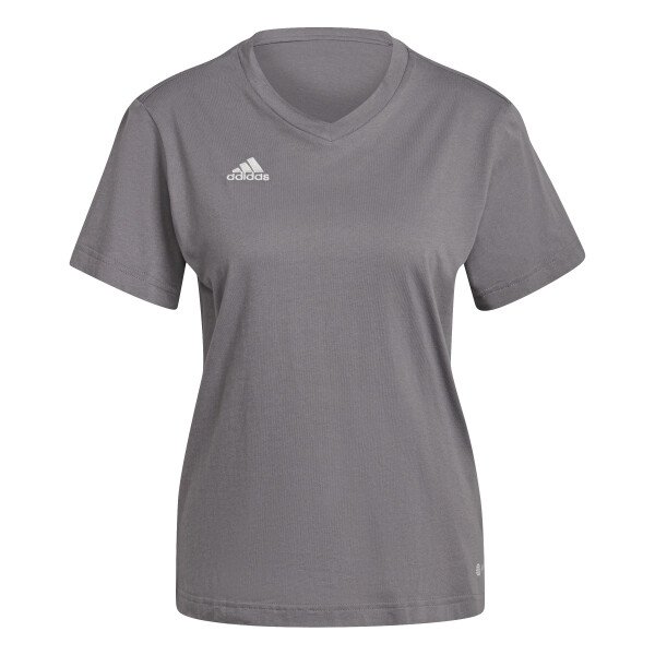 Adidas Entrada 22 Womens T-Shirt - Team Grey Four