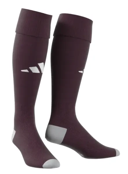 Adidas Milano 23 Socks - Team Maroon / White