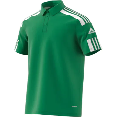 Adidas Squadra 21 Polo Shirt - Team Green / White