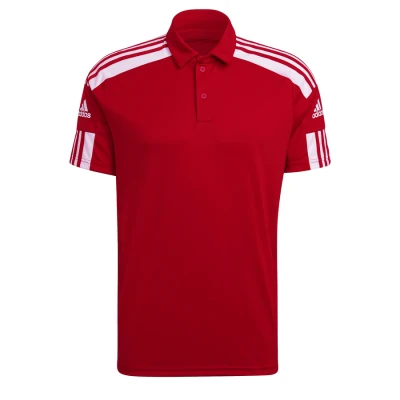 Adidas Squadra 21 Polo Shirt - Team Power Red / White