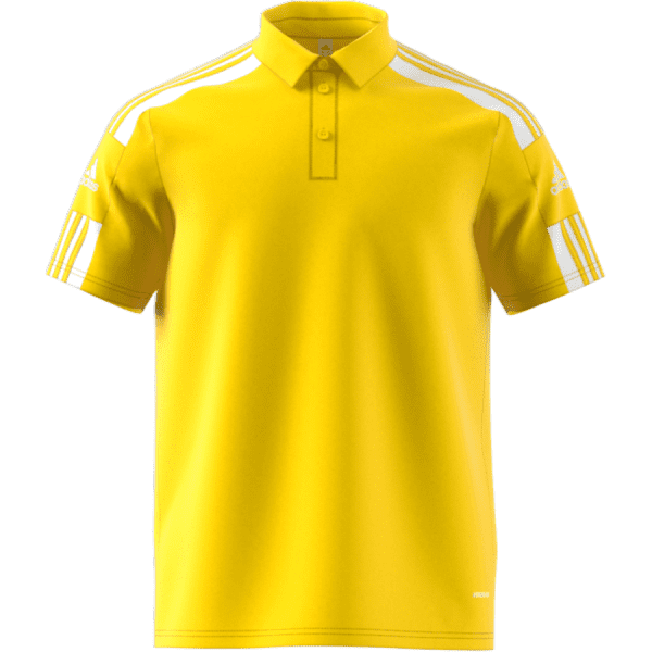 Adidas Squadra 21 Polo - Team Yellow / White