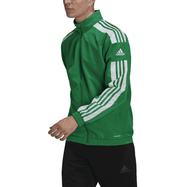 Adidas Squadra 21 Presentation Jacket - Team Green / White