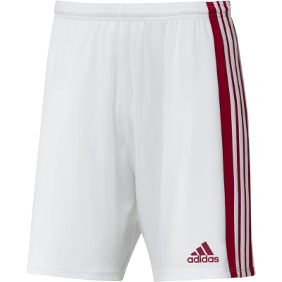 Adidas Squadra 21 Shorts - White / Team Power Red