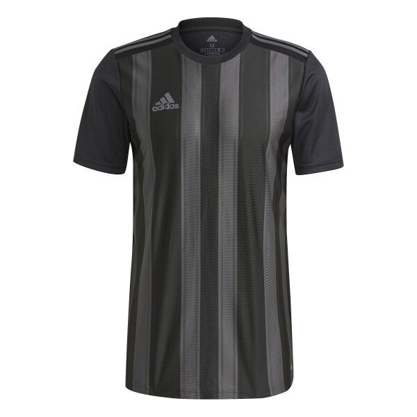 Adidas Striped 21 Jersey - Black / Team Dark Grey