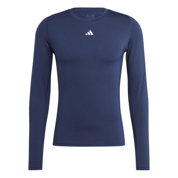 Adidas Techfit Long Sleeve Tee - Team Navy Blue 2