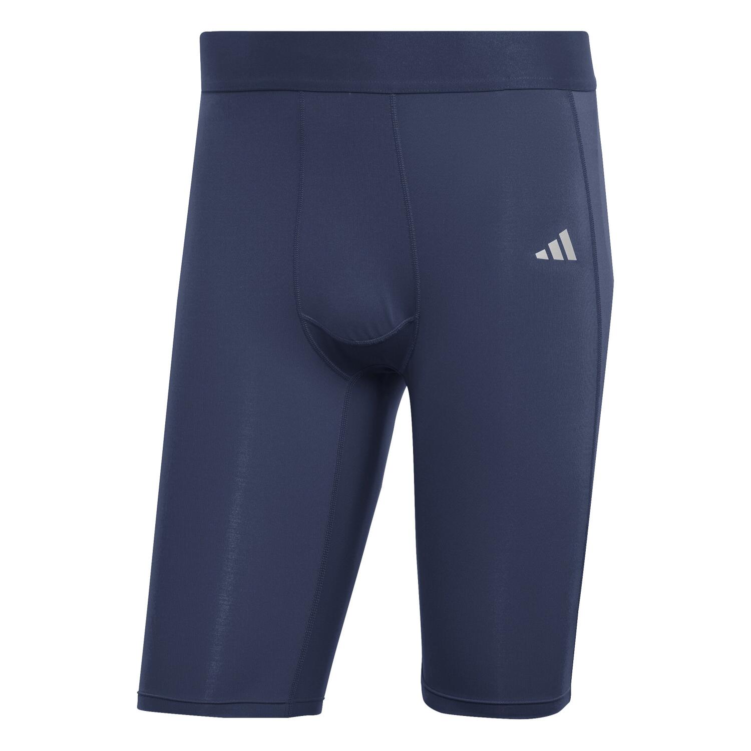 Adidas Techfit Short Tights - Team Navy Blue 2 - Total Football Direct