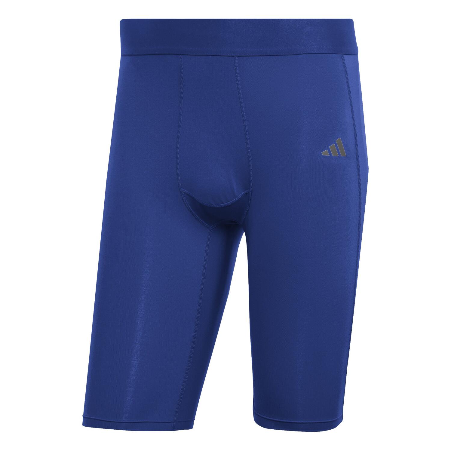 Adidas Techfit Short Tights - Team Royal Blue - Total Football Direct