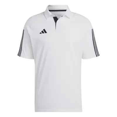 Adidas Tiro 23 Competition Cotton Polo Shirt - White