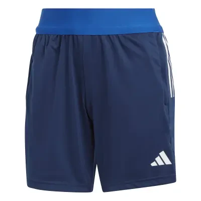 Adidas Tiro 23 Competition Womens Long Length Training Shorts - Team Navy Blue 2