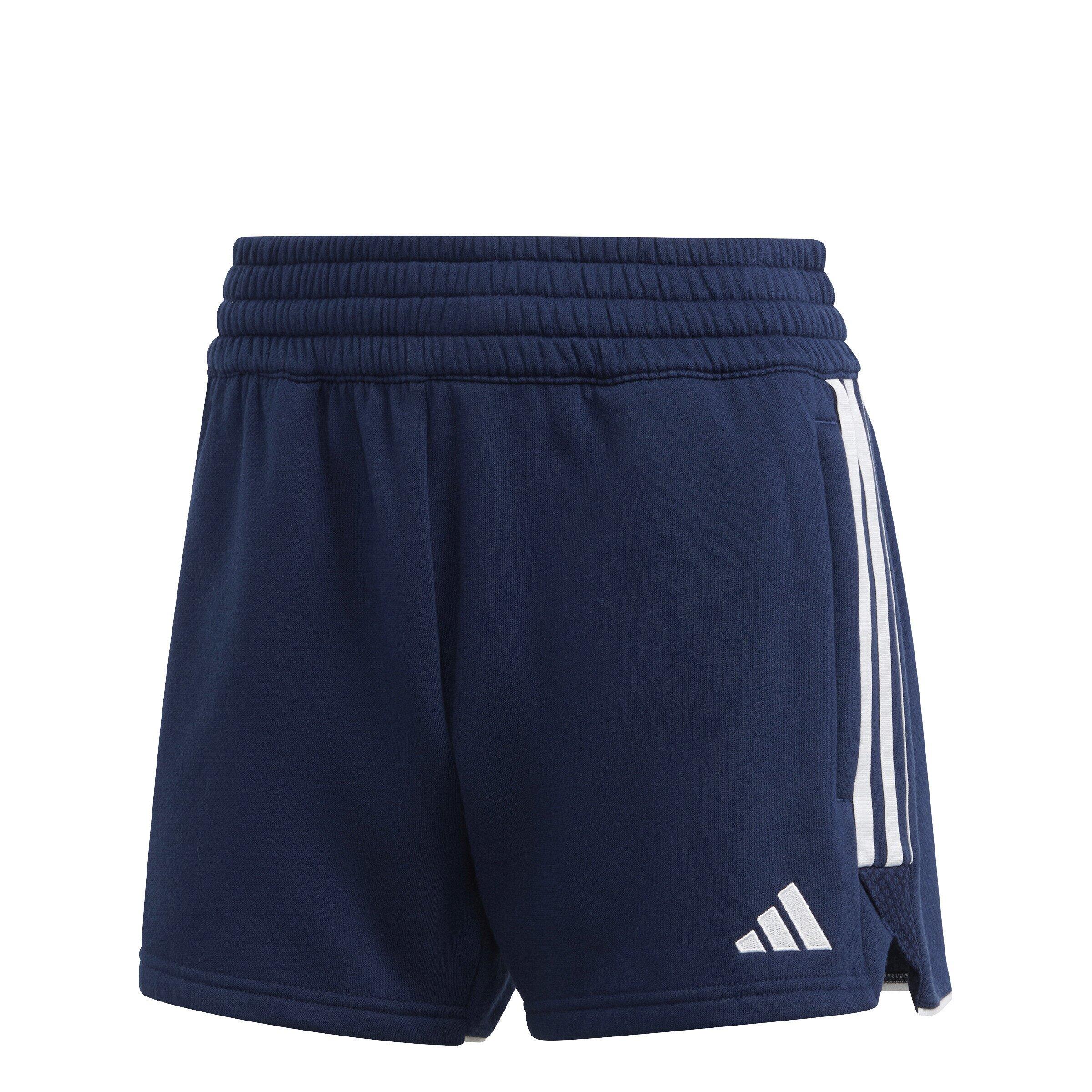 Navy blue adidas shorts womens hot sale