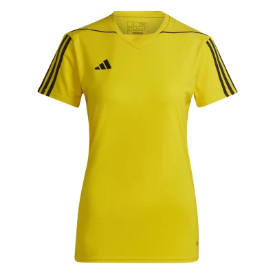 Adidas Tiro 23 Womens League Jersey - Team Yellow / Black