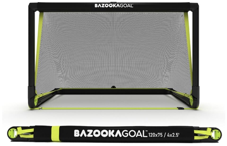 Bazooka Goal - 4' x 2.5' x 2.5' (PVC) - Black - Total Football Direct