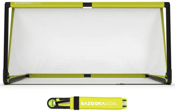 Bazooka Goal - 6' x 3' x 3' (PVC) - Yellow / White
