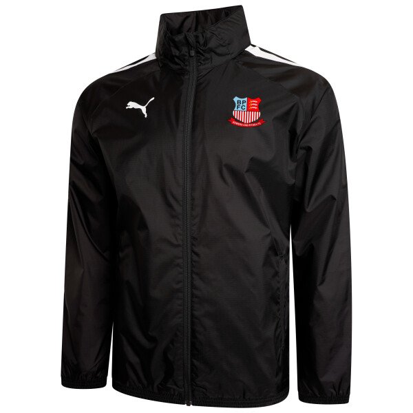 Bowers & Pitsea FC Youth/EJA Training Rain Jacket Black