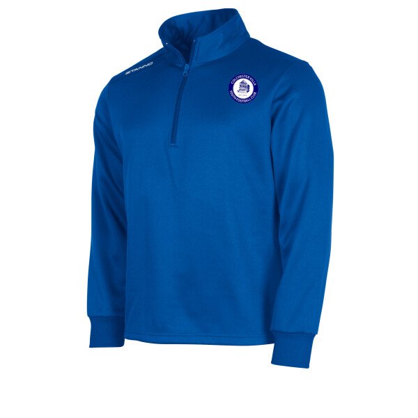 Colchester Villa Youth FC 1/4 Zip Top - Royal Blue