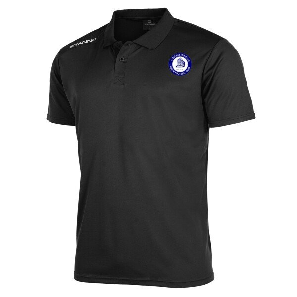 Colchester Villa Youth FC Players Polo Shirt - Black
