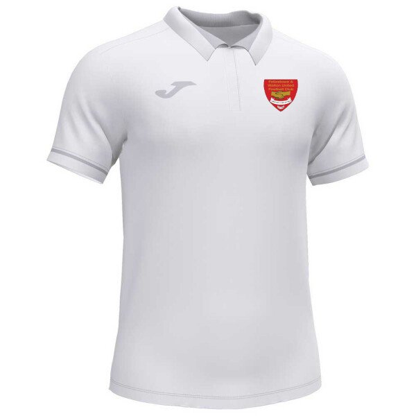 Felixstowe & Walton United FC Coaches Polo Shirt - White
