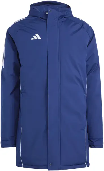 Adidas Tiro 24 Stadium Parka Jacket - Team Navy Blue / White