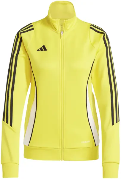 Adidas Women's Tiro 24 Full Zip Training Jacket - Team Yellow / White