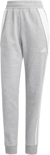 Adidas Women's Tiro 24 Sweat Pants - Medium Grey Heather / White