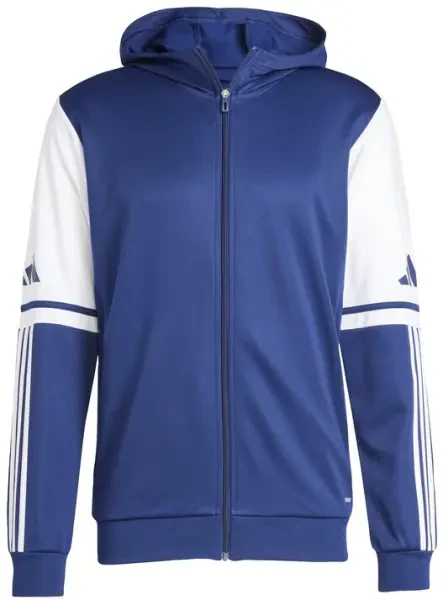 Adidas Squadra 25 Full Zip Hoodie - Team Navy Blue / White