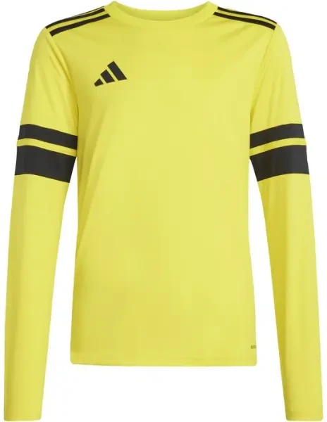 Adidas Squadra 25 Long Sleeve Jersey - Team Yellow / Black