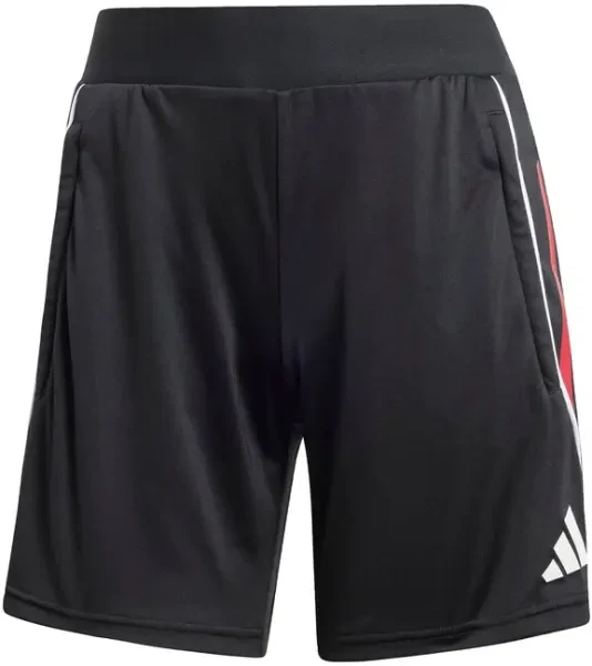 Adidas Women's Tiro 25 Competition Training Shorts - Black / Team Power Red