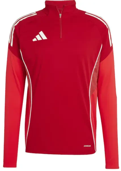 Adidas Tiro 25 Competition 1/4 Zip Training Top - Team Power Red / Pure Ruby