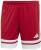 Adidas Women's Squadra 25 Shorts - Team Power Red / White