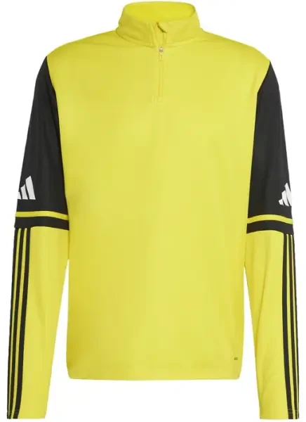 Adidas Squadra 25 1/4 Zip Training Top - Team Yellow / Black