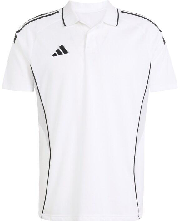 Adidas Tiro 25 Competition Polo Shirt - White - Total Football Direct