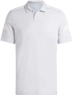 Adidas Squadra 25 Cotton Polo Shirt - White / Black - Total