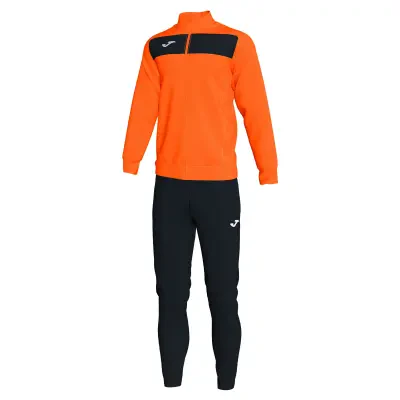 Joma Academy II Tracksuit - Bright Orange / Black