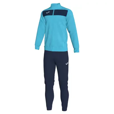 Joma Academy II Tracksuit - Turquoise Fluor / Dark Navy