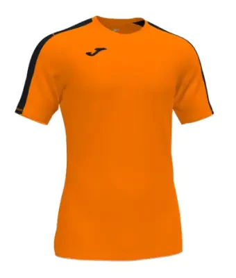 Joma Academy III Short Sleeve Shirt - Orange / Black