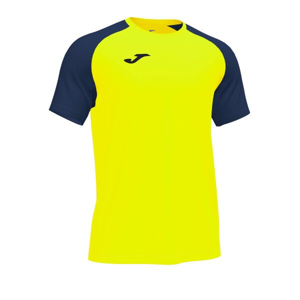 Joma Academy IV Shirt - Yellow Fluor / Dark Navy