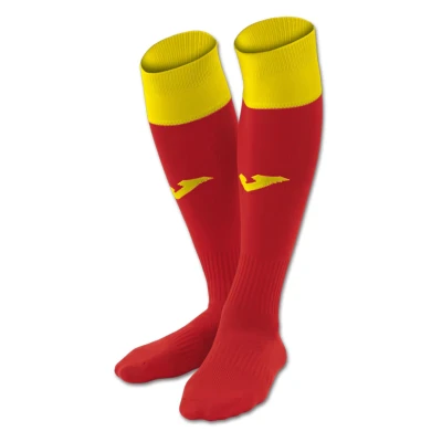 Joma Calcio 24 Socks - Red / Yellow