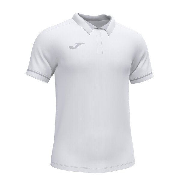 Joma Championship VI Polo Shirt - White / Silver