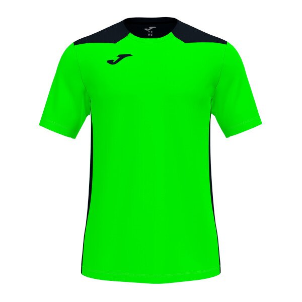 Joma Championship VI Shirt - Green Fluor / Black