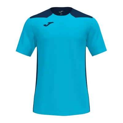 Joma Championship VI Shirt - Turquoise Fluor / Dark Navy