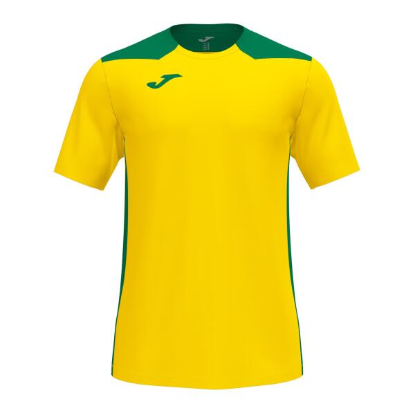 Joma Championship VI Shirt - Yellow / Green Medium