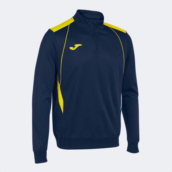 Joma Championship VII 1/2 Zip Sweatshirt - Navy / Yellow