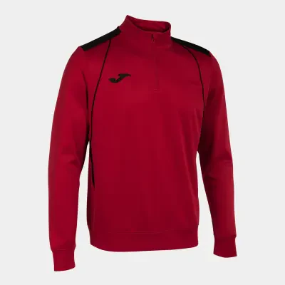 Joma Championship VII 1/2 Zip Sweatshirt - Red / Black