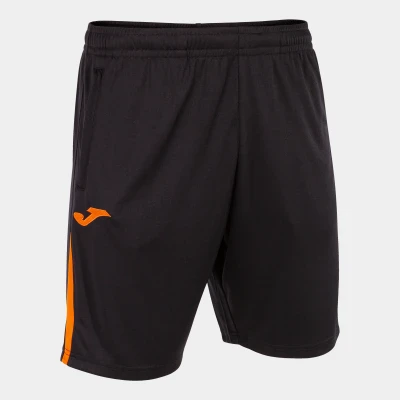 Joma Championship VII Bermuda Shorts - Black / Orange