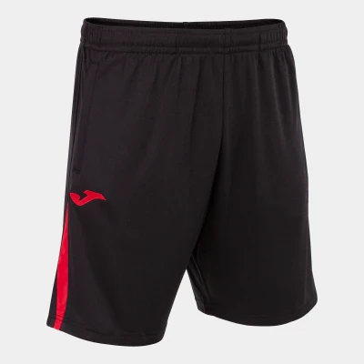Joma Championship VII Bermuda Shorts - Black / Red