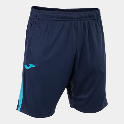 Joma Championship VII Bermuda Shorts - Navy / Fluor Turquoise